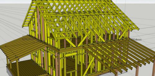 Расчёт материалов для строительства каркасного дома. Расчет