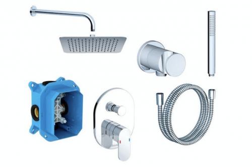 Смеситель скрытого монтажа на 2 выхода. Как установить смеситель скрытого монтажа