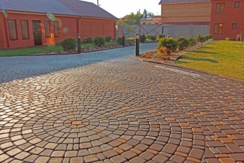 Технология укладки тротуарной плитки с геотекстилем. Нетканый вариант 06 Технология укладки тротуарной плитки с геотекстилем. Нетканый вариант 06