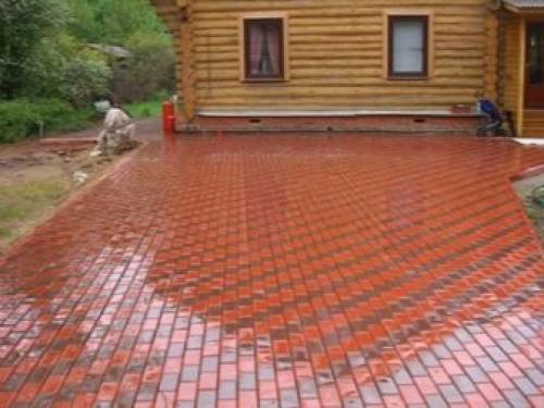 Красивые дорожки из тротуарной плитки на даче. Особенности и преимущества 03