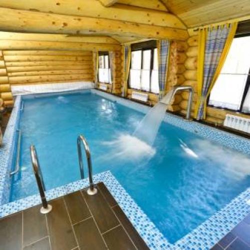 Баня с жилой комнатой и кухней. Жилая баня: проекты с фото 09