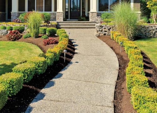 Бетонные дорожки на участке. Как сделать бетонные дорожки на даче своими руками