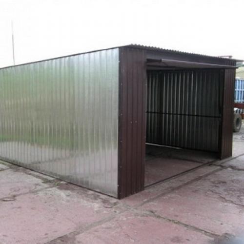 Построить гараж на даче. Как построить металлический гараж для машины на даче своими руками 07