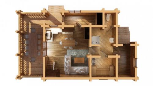 Полы в ванной комнате в частном доме и на даче. Особенности деревянного дома