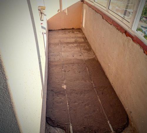 Как поднять пол на балконе или лоджии своими руками. Этапы выполнения работ 01