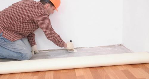 Приклеивание линолеума к полу: возможно ли это 10 Приклеивание линолеума к полу: возможно ли это 10